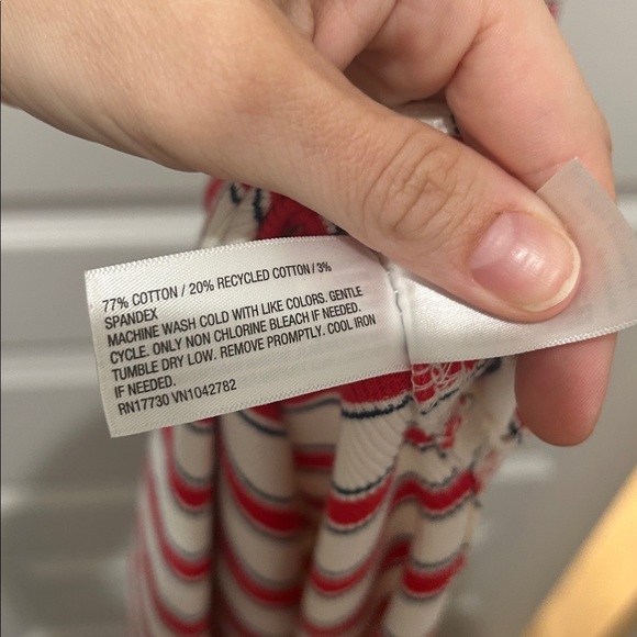 Universal Thread Red and White Striped dress - Picture 5 of 5